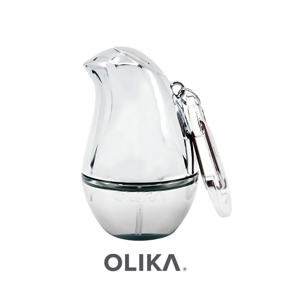 OLIKA Ultra-Hydrating Hand Sanitizer-Metallic Collection-20ml Celebrity Clip-On 消毒免洗搓手液-20ml 有釦-閃銀-鳶尾花香味