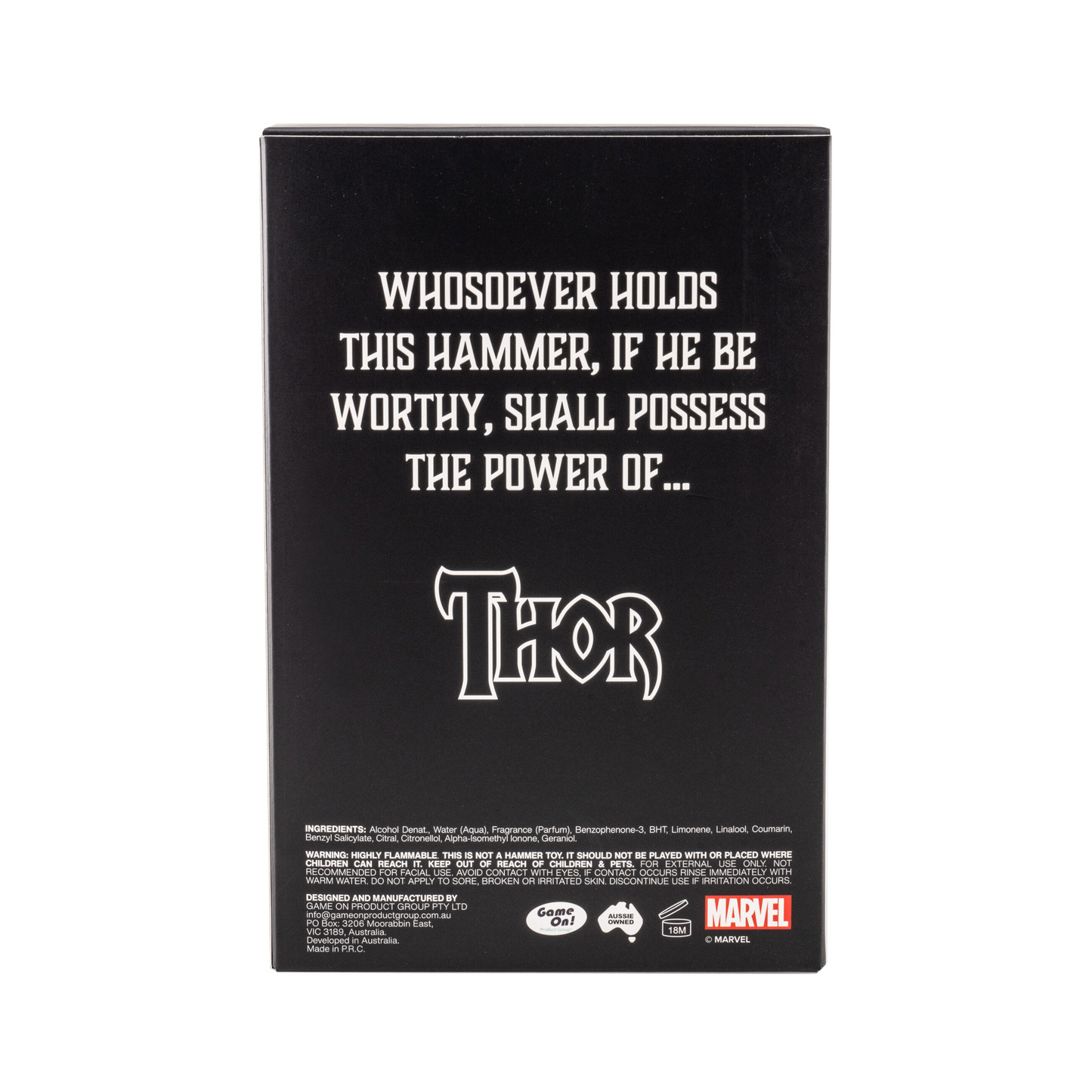 Thor Mjolnir Eau De Toilette 雷神之鎚淡香水 100ml