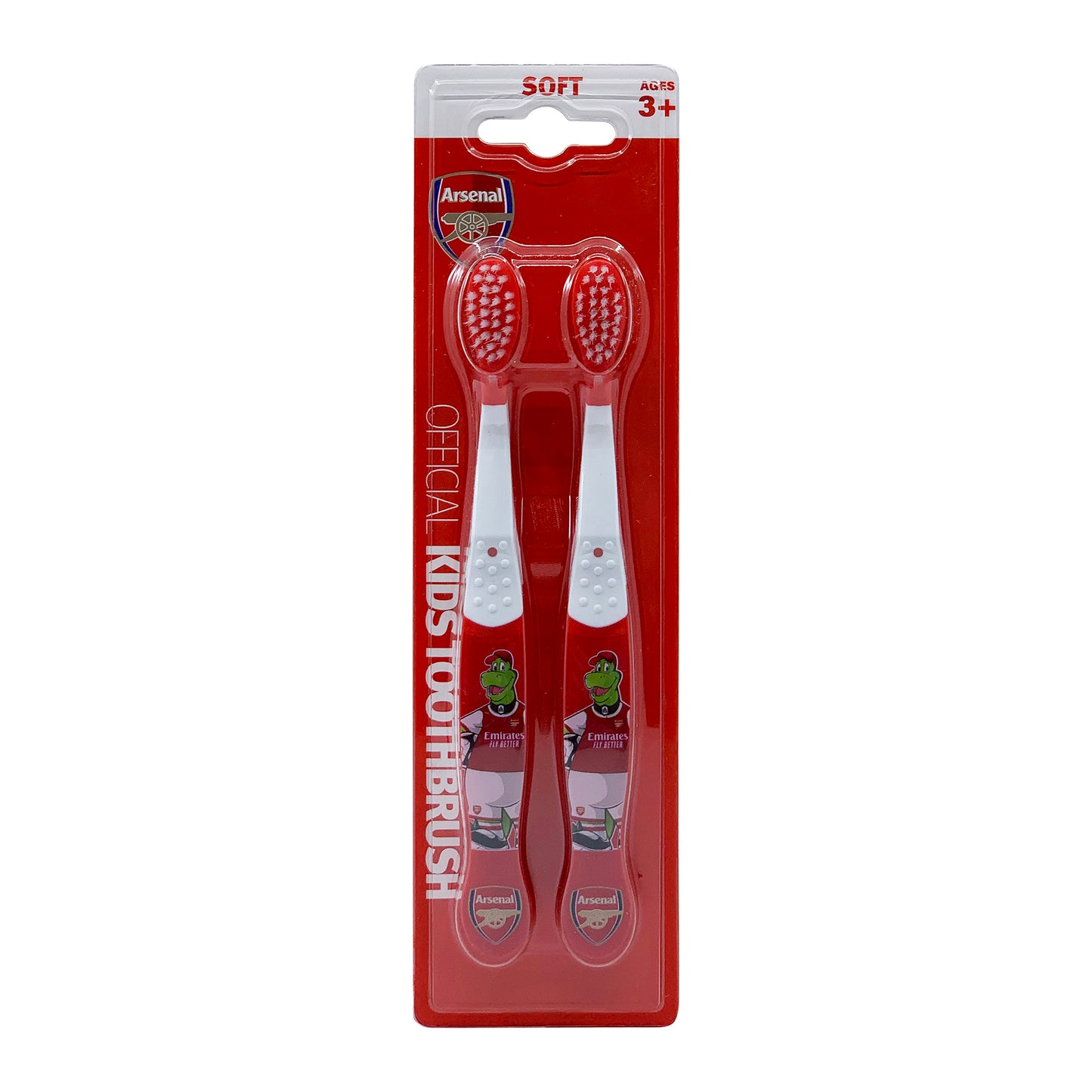 ARSENAL Official Kids Toothbrush Pack 阿仙奴兒童牙刷 2 支裝