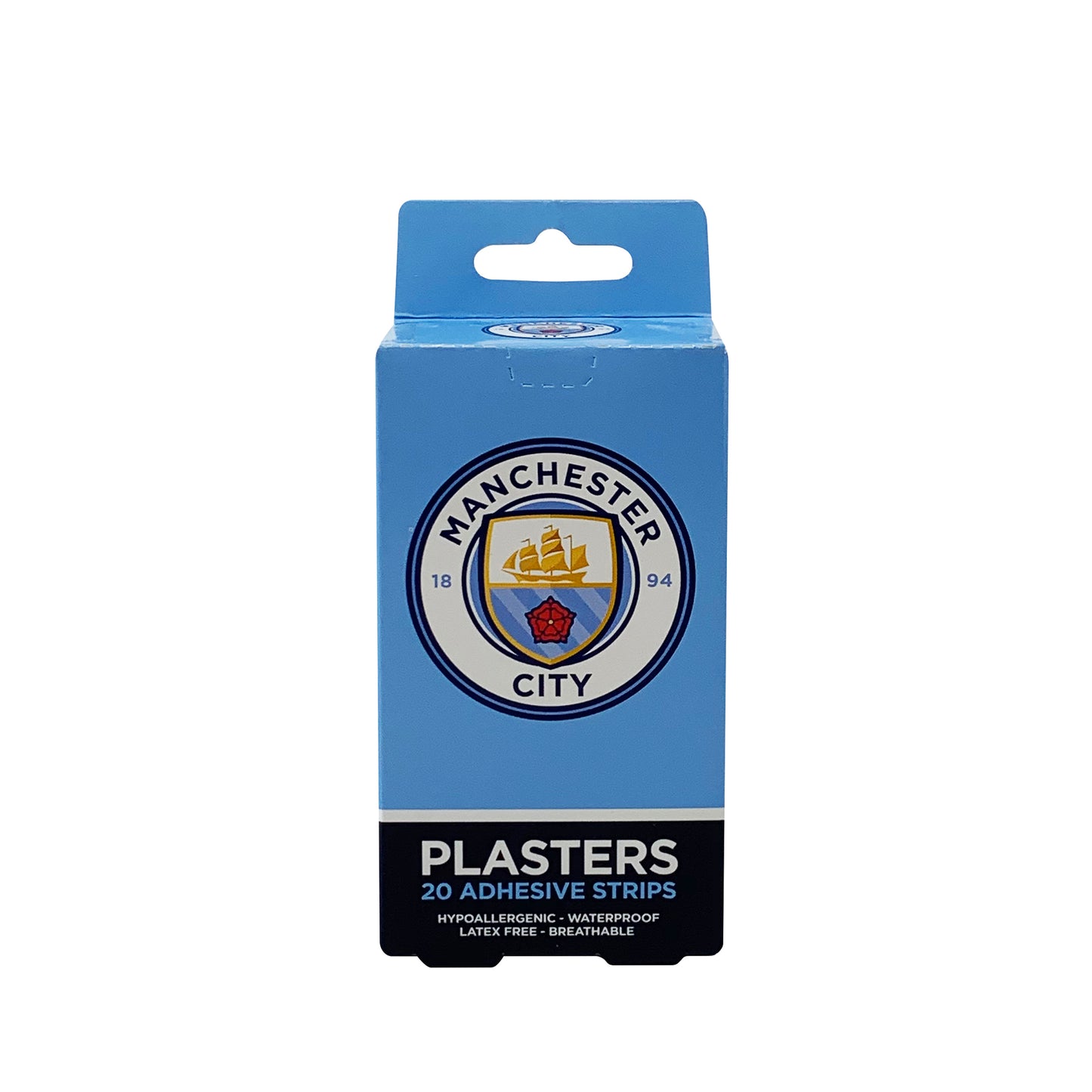 MANCHESTER CITY Waterproof Plasters (20 Adhesive Strips) 曼城防水膠布 (20張)