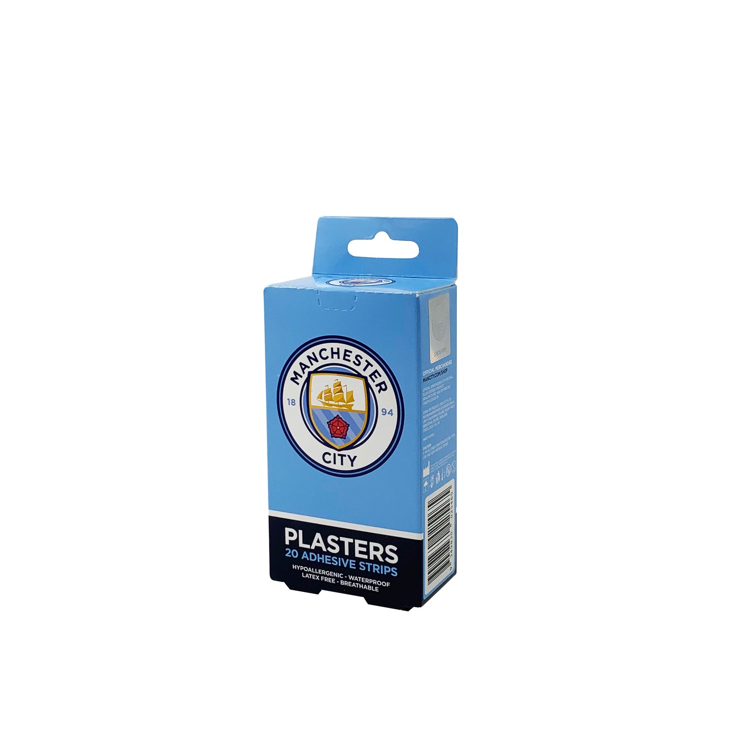 MANCHESTER CITY Waterproof Plasters (20 Adhesive Strips) 曼城防水膠布 (20張)